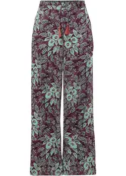 Широкие брюки Rainbow, зеленый