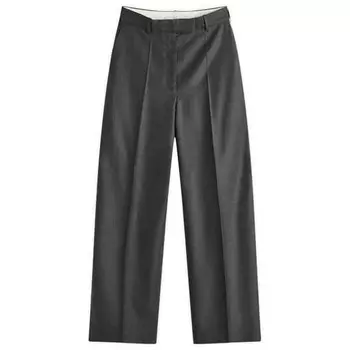 Широкие брюки Rhe, серый