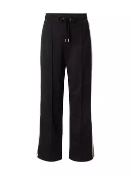 Широкие брюки River Island, черный