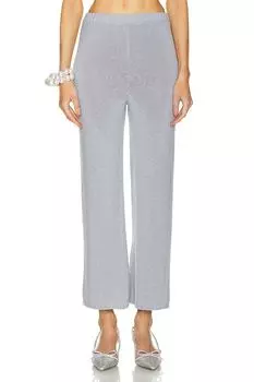 Широкие брюки Rowen Rose, серый