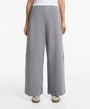 Широкие брюки с эффектом неопрена Oysho, цвет Marl