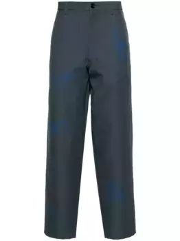 Широкие брюки с эффектом разбрызганной краски Comme Des Garons Shirt, зеленый