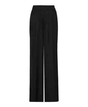 Широкие брюки с эластичной резинкой на талии Ivy Oak, черный