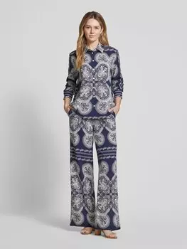 Широкие брюки с эластичным поясом Seidensticker