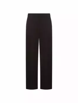 Широкие брюки с логотипом Givenchy, черный