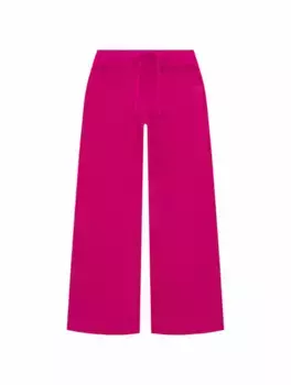 Широкие брюки с логотипом MM6 MAISON MARGIELA, розовый
