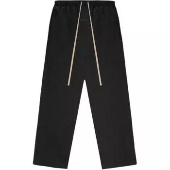Широкие брюки с одной складкой Fear Of God Essentials, Obsidian Black/BLACK