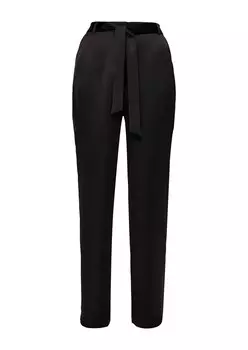 Широкие брюки s.Oliver BLACK LABEL, черный