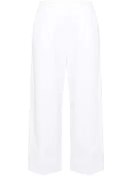 Широкие брюки с приталенной талией Antonelli, белый