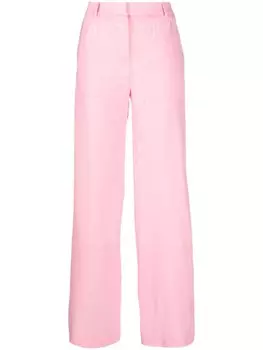 Широкие брюки с тисненым логотипом ACT N1, розовый