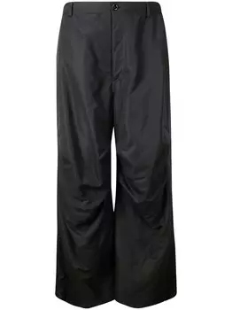 Широкие брюки с узором MM6 Maison Margiela