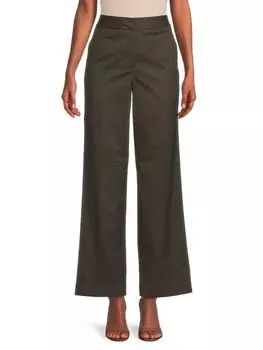 Широкие брюки с высокой посадкой Rd Style, цвет Brown Flannel