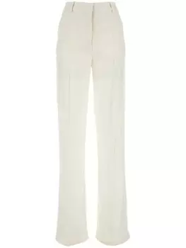 Широкие брюки с высокой талией Stella McCartney, белый