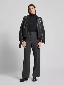 Широкие брюки с задними карманами, модель «AMELIE» Cambio, темно-серый