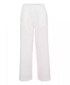 Широкие брюки с завышенной талией Kaffe, белый