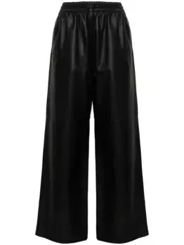 Широкие брюки с завышенной талией WARDROBE.NYC, черный