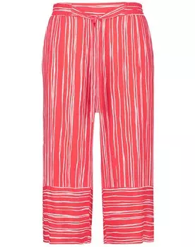 Широкие брюки Samoon, светло-красный