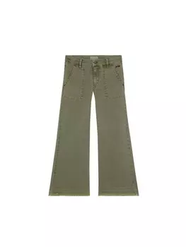 Широкие брюки Scalpers, хаки