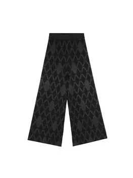 Широкие брюки Scalpers Rombo, черный