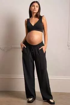 Широкие брюки Seraphine, черный