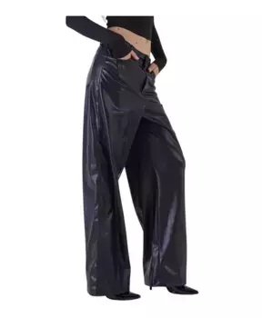 Широкие брюки Silvian Heach, черный