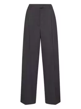 Широкие брюки со складками Blanca Vita, серый