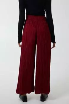 Широкие брюки со складками Blue Vanilla, красный