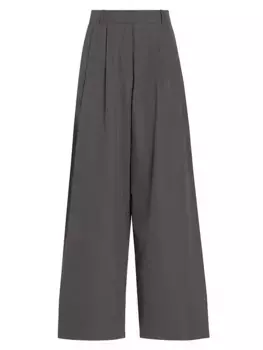 Широкие брюки со складками Co, цвет charcoal
