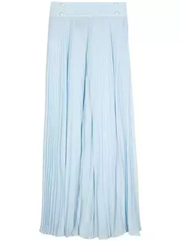 Широкие брюки со складками Edward Achour Paris, синий