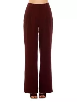 Широкие брюки со складками Ellie Alexia Admor, красный