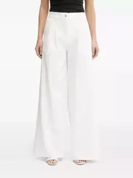 Широкие брюки со складками GUESS USA, белый
