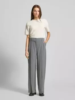 Широкие брюки со складками и шлевками для ремня, модель «DEVI» SEDUCTIVE