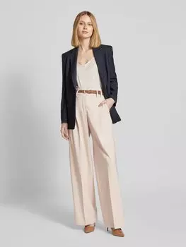 Широкие брюки со складками и стрелками, модель «MAYLA» Raffaello Rossi, песочный