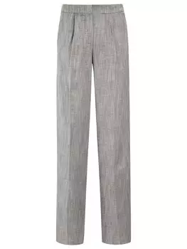 Широкие брюки со складками MADELEINE, серый