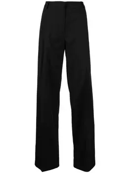 Широкие брюки со складками Materiel, черный