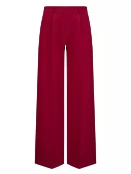 Широкие брюки со складками Nicowa Viniwia, цвет Cherry red