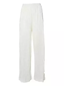 Широкие брюки со складками SOLOTRE, нейтральный