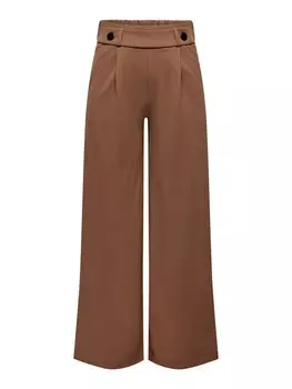 Широкие брюки со складками спереди JDY Geggo, коричневый
