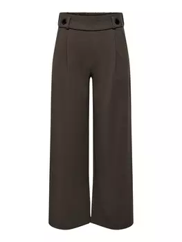 Широкие брюки со складками спереди JDY Geggo, темно коричневый