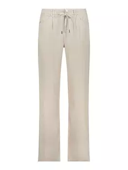 Широкие брюки со складками спереди monari, хаки