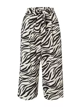Широкие брюки со складками спереди River Island, белый