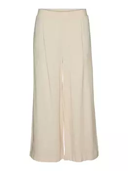Широкие брюки со складками спереди VERO MODA VMMymilo, песочный