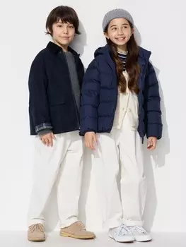 Широкие брюки со складками Uniqlo, цвет 01 белый