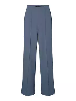 Широкие брюки со складками VERO MODA Becky, дым синий