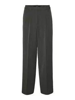 Широкие брюки со складками Vero Moda ISABEL, темно-зеленый