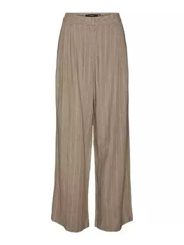 Широкие брюки со складками VERO MODA VMMindy, коричневый