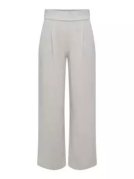 Широкие брюки со складкой спереди JDY Geggo, светло-серый