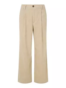 Широкие брюки со складкой спереди Pepe Jeans DANNA, белый