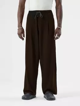 Широкие брюки со складкой спереди VAMOS CLO CLEVALEND, коричневый