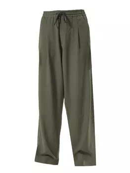 Широкие брюки со складкой спереди VAMOS CLO CLEVALEND, оливковый